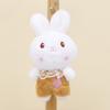Adorable Bunny Keychain Plush Toy Soft Stuffed Animal Doll For Kids And Adults
