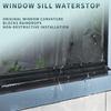 TPE Window Water Blocking Bar Balcony Self Adhesive Waterproof Sealing Strip Home Window Edge Water Deflector Flashing Board