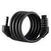 Bike Cable Combination Lock 4-Digit Password Anti-theft Bicycle Lock Long-lasting Cable Lock with Alloy Core for MTB Road Bike