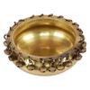 Ethnic Traditional 6 Inches Brass Urli Bowl with Bells Showpiece, Brass Urli for Decor, Housewarming Gifts, Standard, Pack of 1 Latest