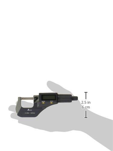 Shinwa Sokutei Digital Micrometer, 0-25mm, 79523