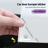 CJIFL1 2/4Pcs Silicone Car Door Corner Cover Anti-scratch Stickers For Honda Civic Fit Jazz Accord Pilot CRV Odyssey Passport City Shut