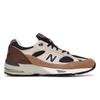 991 Made In England Cappuccino Men Sneakers Brown Dark-Brown Tan M991SBN