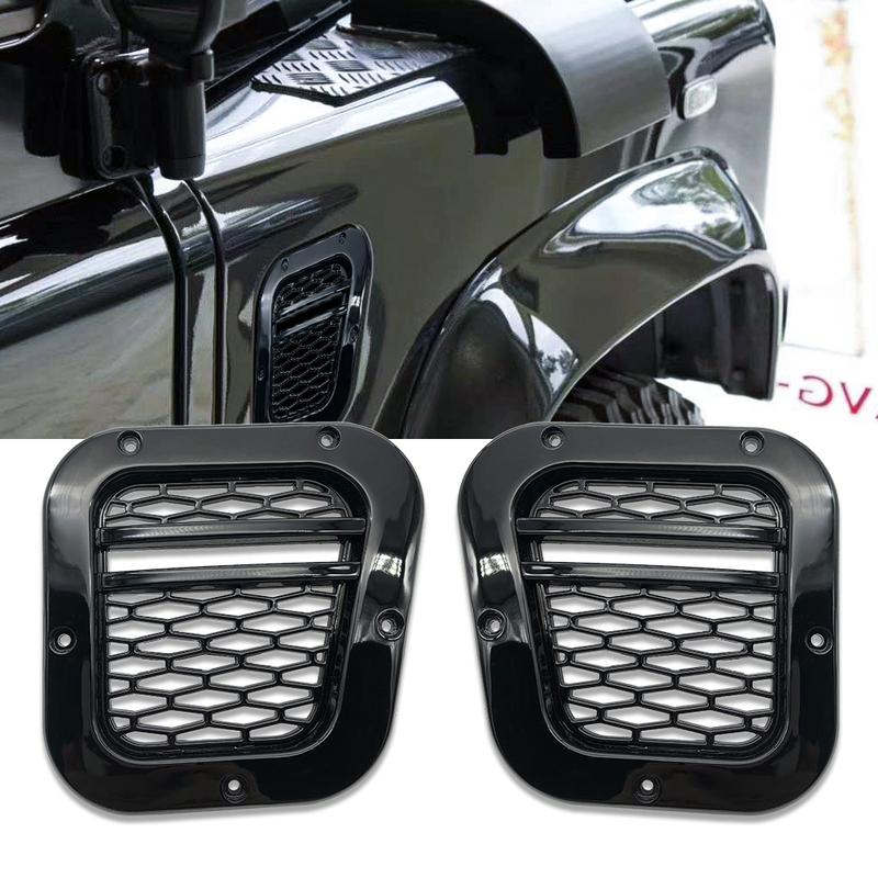 2x for Land rover defend parts Side Vent Grille Tuning Car auto parts tuning air side vents Grille
