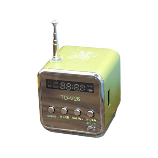 1/2 шт. Мини-динамик с поддержкой Bluetooth, цифровой дисплей, стабильное соединение, водонепроницаемый, перезаряжаемый, FM-радио, музыкальный плеер