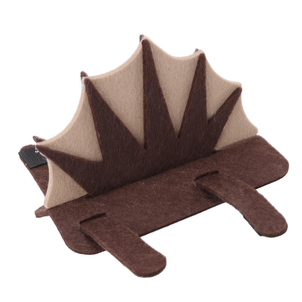 Костюм ящерицы для питомца, дружественный к коже, 3 регулируемых ремня, симпатичная войлочная одежда для рептилий для бородатой агамы