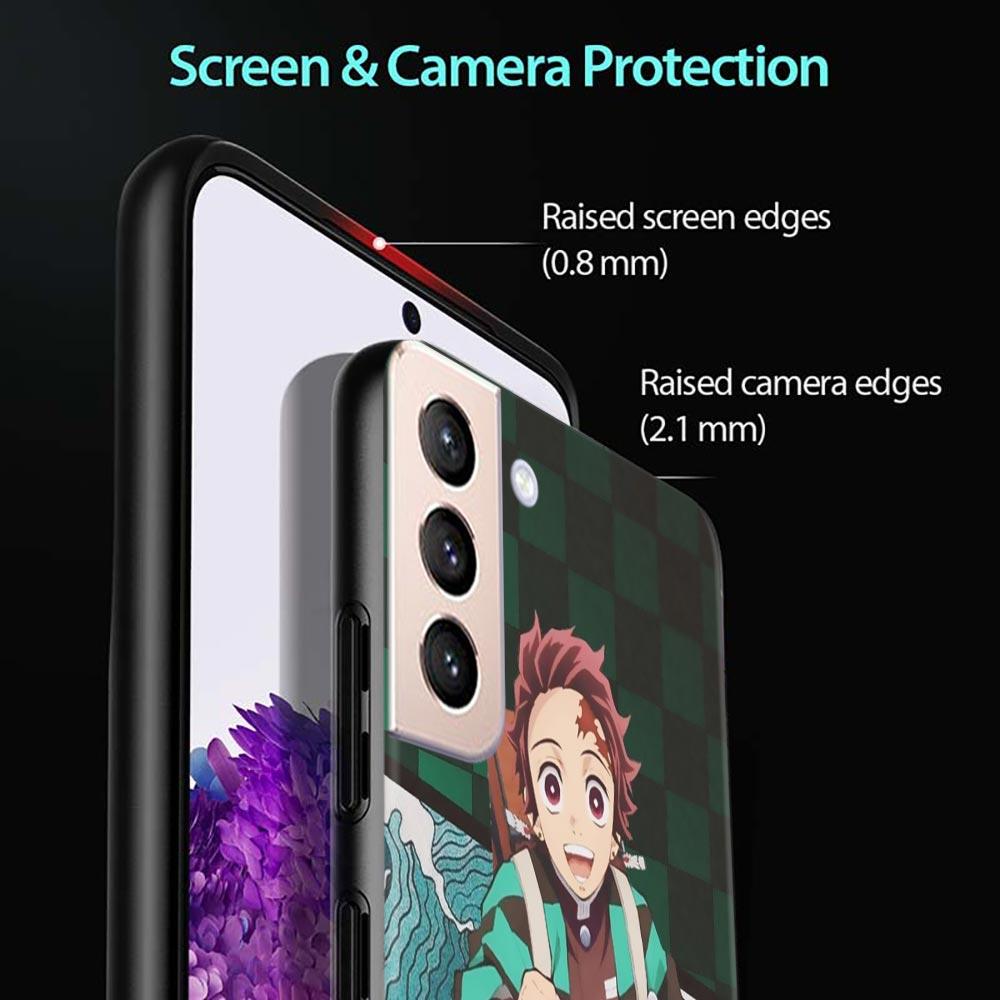 Чехол для Samsung Galaxy S21 S20 S10 S9 S8 Plus Ultra 5g S10lite S10e S7edge S20 S21 Fe, чехол Demon Slayer Kimetsu, аниме
