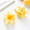 2 шт. 8 см гавайские цветы заколка для волос коготь головной убор аксессуары акриловая шпилька краб летний день рождения украшение свадебный подарок