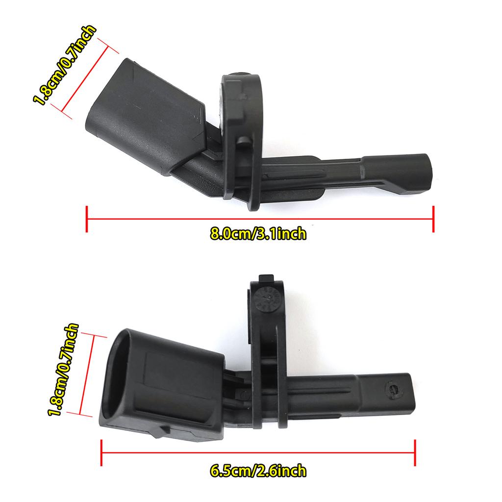 4X Датчик скорости колеса ABS для VW Passat 2005 2006 2007 2008 B6 Jetta Golf 5 6 Tiguan A3 Q3 TT Seat Leon WHT003856 7H0927803