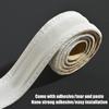 2.3m * 8cm Waterproof 3D Skirting Line Self-adhesive Waistline Edge Banding Strip