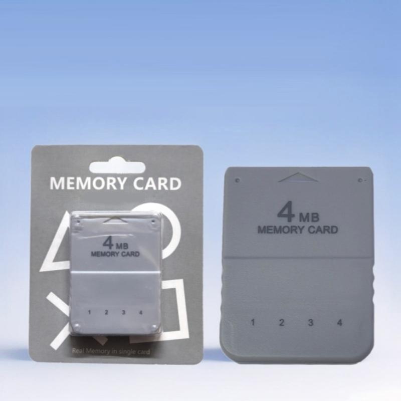 4MB 4Mega Memory Card For PS1 Game Console Storage Solution Featuring Fast Read Write ABS Plastic Construction