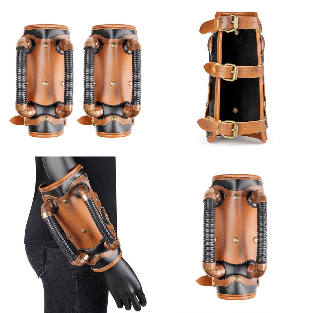 Gearduke Стимпанк Косплей Средневековый Ретро Рыцарский Наручный Браслет Уникальный Дизайн!