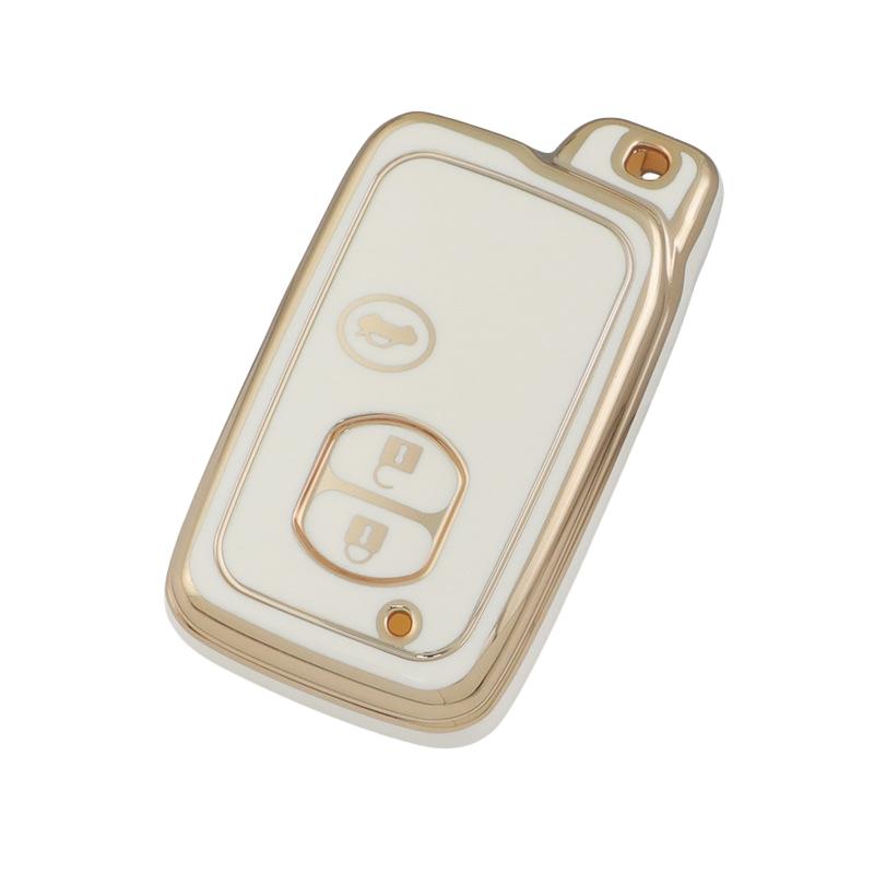 234 Buttons TPU Car Remote Shell Fob for Toyota Aqua RAV4 Land Cruiser Camry Prado Corolla Prius TPU Car Key Case Cover Keyless