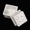 Home Equiments Light Touch PVC Plastic Wall Mounting Box Junction Concealed Bottom Switch Cassette
