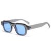 Fashion Square Sunglasses Women Luxury Transparent Retro Brand Designer Men Trending Blue Green Sun Glasses Shades Uv400
