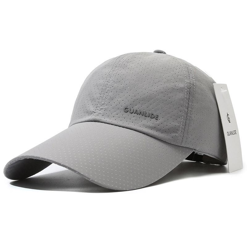Printing Letter Guanlide Baseball Cap Outdoor Sports Sun Breathable Protection