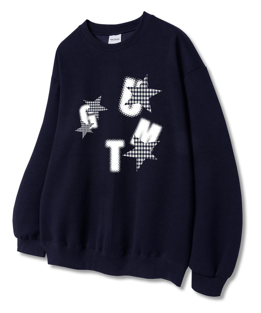 UNION GARMENTS Ugmt Звезда Толстовка из французского терри Темно-синий