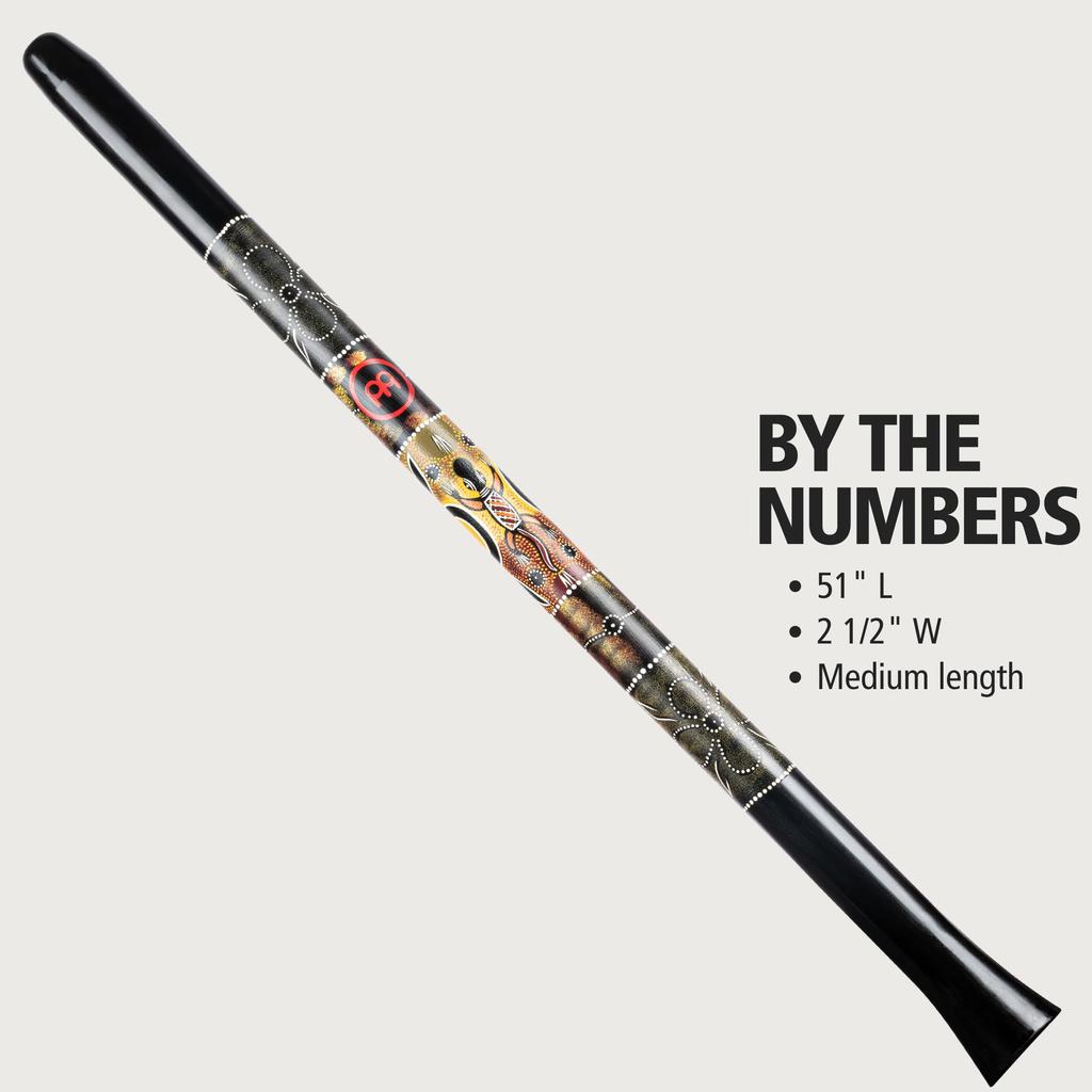 MEINL Percussion Meinl Диджериду 51" Синтетические Диджериду СтройD Черный SDDG1-BK