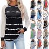Women's  Long Sleeve  T Shirts Round Neck Lace Tops  Casual Blouses Trendy  Fashion Top