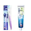 Набор: Зубная щетка Crest Triple Care и Зубная паста Crest 3D White с ароматом жасминового чая и мяты