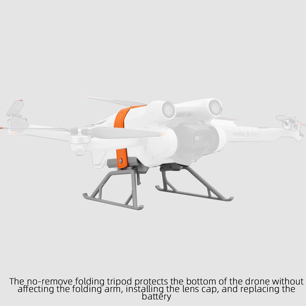 For DJI Mini 3/3 Pro Landing Gear Foldable Extension Drone Support Protective Legs Protector Ac R4J0
