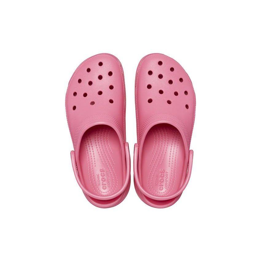 Crocs Classic Platform Clog EVA Comfortable Casual Clogs 4.1cm Women Clogs Pink 206750-6VZ