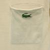 CHEMISE LACOSTE 80s Made in France Vintage Short sleeve Mock neck pique T-shirt Men's Used