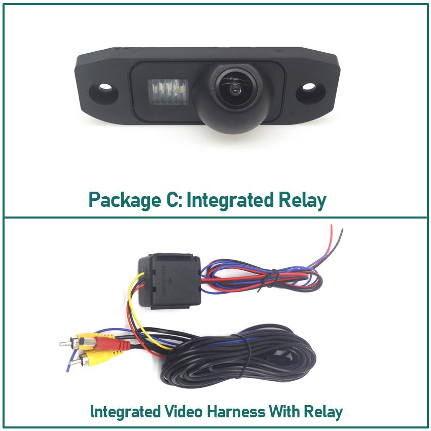 Камера заднего вида для Volvo XC60 D3 T5 2010 2011 2012 2013 ~ 2025 ночное видение задняя камера заднего вида водонепроницаемая высокого качества