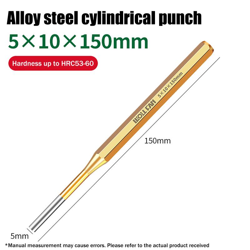2-10 мм Латунный пробойник Инструмент для выбивания штифтов 150 мм Для тяжелых работ Долото Конический пробойник Для машиностроения Ручные инструменты