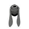 Harajuku Women Beanie Hat Y2K Stripe Skull Cap Casual Rabbit Ears Hat  Outdoor