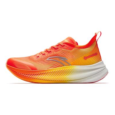 Кроссовки для бега Marathon Shock Absorbing с низким верхом и полностью углеродистой пластиной, женские кроссовки для бега, желтые, оранжевые, 922425588-12