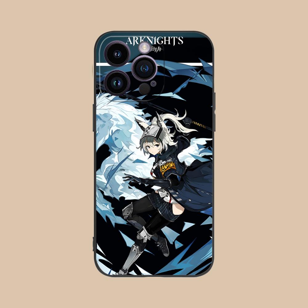 Arknights Grani Матовый ТПУ Чехол для Мобильного Телефона для iPhone 17 16 15 14 13 12 11 X XR XS 8 7 Air Pro Max Plus Mini Цветной Чехол