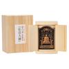 Zeku Kobo Daishi Kukai Buddha Statue with Zushi Antique Koyasan Kongo Prayer Sect Fudo Myoo Dainichi Nyorai Zodiac Amulet Principal Image (gold
