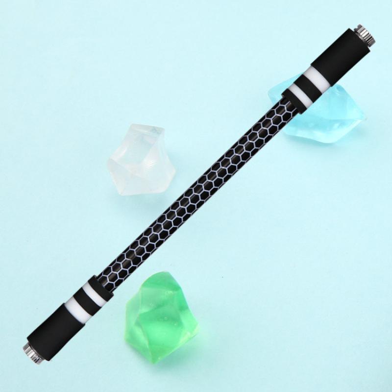 21 СМ Светящаяся Пластиковая Ручка для Начинающих Новичков Флуоресцентная Ударопрочная Игрушка для Кончиков Пальцев