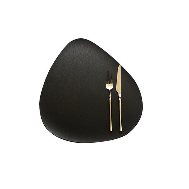 4 6 8 10PCS Place Mat Tableware Pad Placemat Table Mat Heat Insulation PU Leather Placemats Bowl Coaster Kitchen Non-Slip