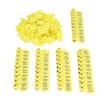 100PCS Livestock Ear Tag Thickened Plastic Convenient Identification Cattle Numbered Ear Label for