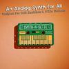 MicroKits Synth-a-Sette | Карманный набор синтезаторов | Аналоговый синтезатор | Музыкальный гаджет | Электронный инструмент, работающий от бананов