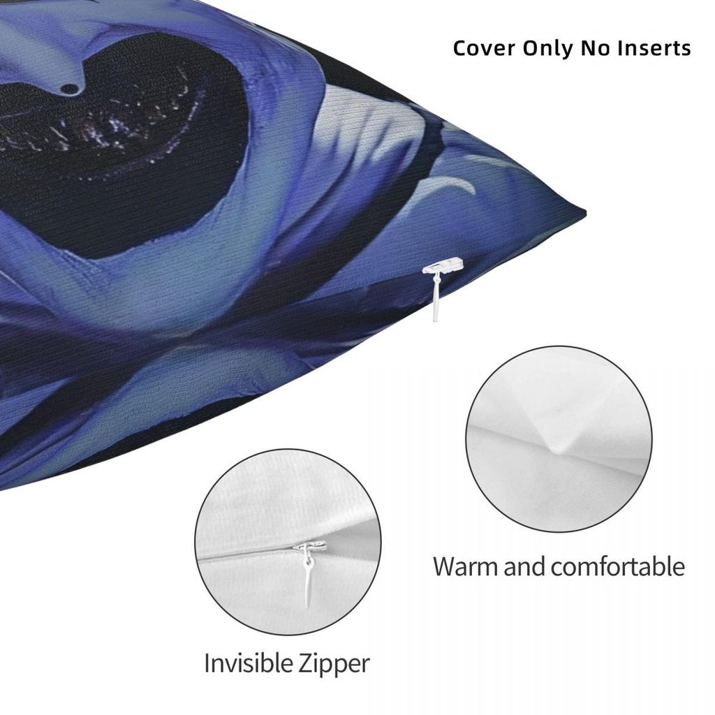 Film Funny T-Terrifier Horror 2 Pillow Cover Soft Pillow Case Cushion Cover Cute Fun Pillowcases For Chair Sofa Home Decoration
