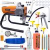 Rosfix Mega Zestaw Agregat Malarski Tornado RT1 UltraSpray 1800W 22MPA 2,2L/min – Wydajność I Akcesoria | Profesjonalne Malowanie | Wąż TPU 8m