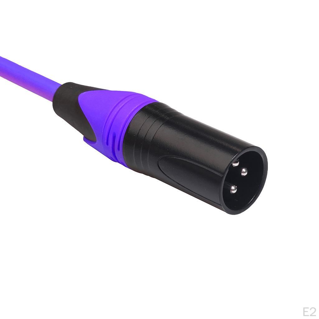 XLR Патч-кабель Сбалансированный Штекер Папа-Мама Для Микрофонного Микшера 1/1.8/3/5м