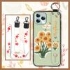Soft case Oil Painting Phone Case For Blackview A95 Dirt-resistant Anti-dust Anti-knock Lanyard Flower Kickstand Durable