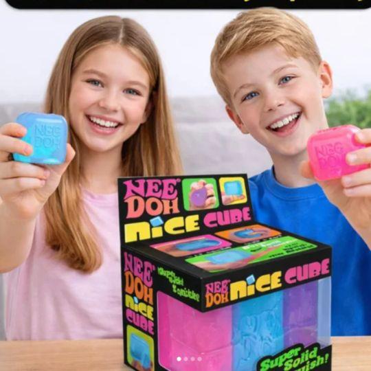 Горячий Needoh Nice Cube Игрушка-антистресс Сенсорная Игрушка Снятие Стресса Тревожность Концентрация Настольная Игрушка Для Взрослых Детей