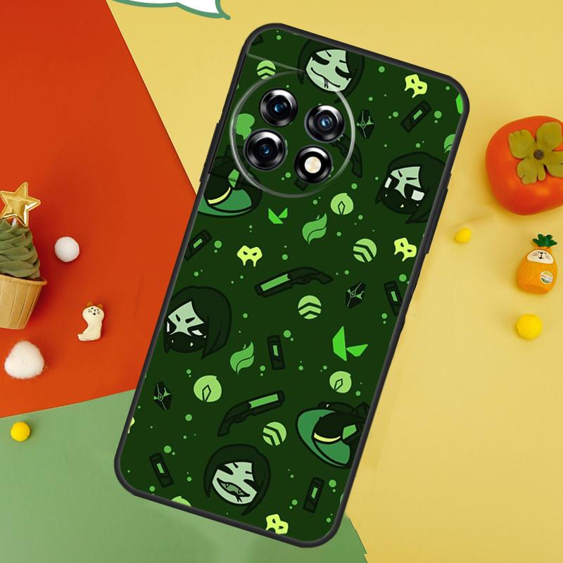 Чехол для телефона OnePlus с артом персонажей игры Valorant для OnePlus 9 10 Pro 11 12 13 15 13T 13R 12R 10T 8T Nord 5 CE 2 3 4 Lite N20 N30