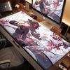 XXL Коврик Аниме Ху Тао HD Печать Коврик для Мыши Резиновый Игровой Genshin Impact Коврик для Мыши Клавиатурные Коврики Компьютерный ПК Ноутбук Игровой Настольный Коврик