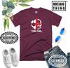 England Football T Shirt Three Lions Barmy Fans World Qatar 2022 Gift Unisex Top