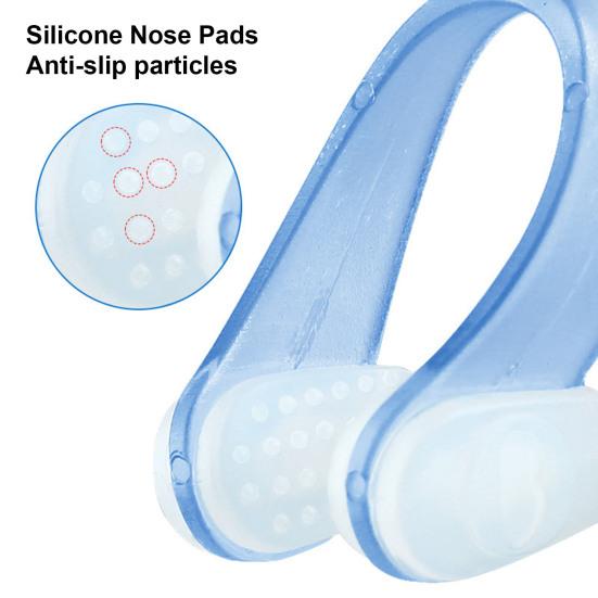 Плавающий зажим для носа, мягкий силиконовый, для занятий водными видами спорта, нескользящий, водонепроницаемый, для дайвинга, душа, подводного плавания, серфинга, зажим для носа для всех возрастов