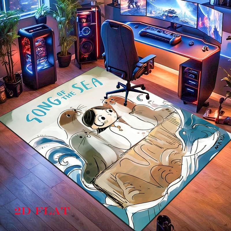 SOTS POSTER Carpet Rug for Living Room Bedroom Home Sofa Decoration,Kids play Nonslip Floor Mat