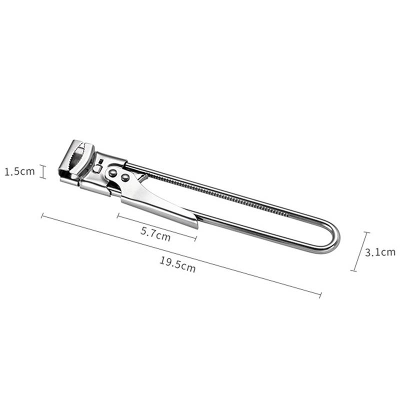 Can Opener Creative Adjustable Stainless Steel Kitchen Tools Manual Jar Bottle Opener Multifunction Accessories Home Gadgets