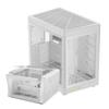 Корпус игрового ПК GAMDIAS NESO P1 WW Full Tower ATX Prime Lifestyle Case Dual Chamber Trapezoid Design Modular Alternative Orientation Full Panoramic