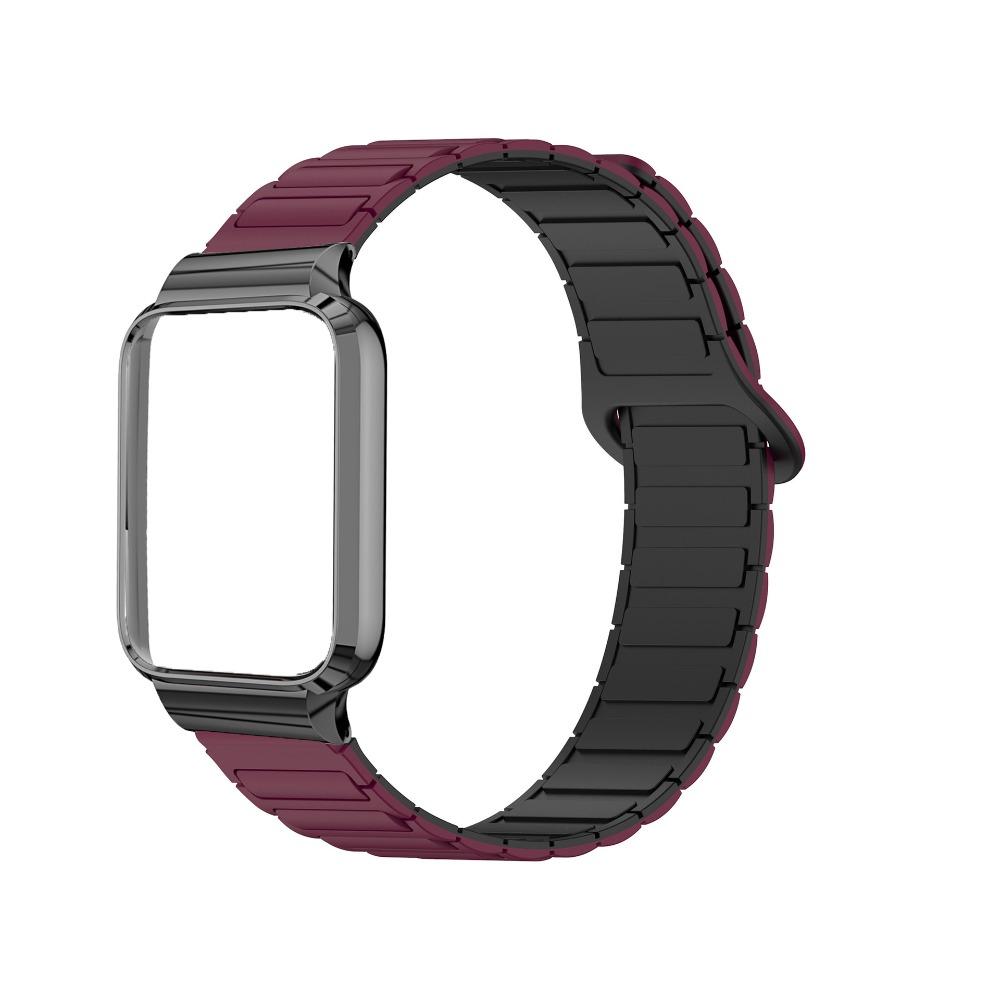 Магнитный ремешок для Xiaomi mi band 10 Pro Браслет Бизнес-браслет Силиконовый ремешок на запястье Для Mi Band10 Pro Керамическая мягкая пленка Ремешок для часов